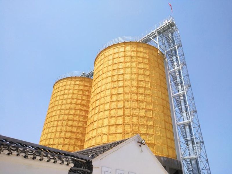 粮油行业钢板仓